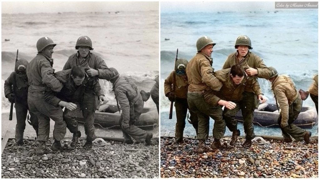 Έβαλαν χρώμα σε φωτογραφίες του Β’ Παγκοσμίου Πολέμου και ξαναζωντάνεψαν τη φρίκη – Προσοχή σκληρές εικόνες